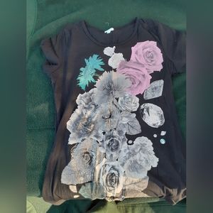 Floral tee